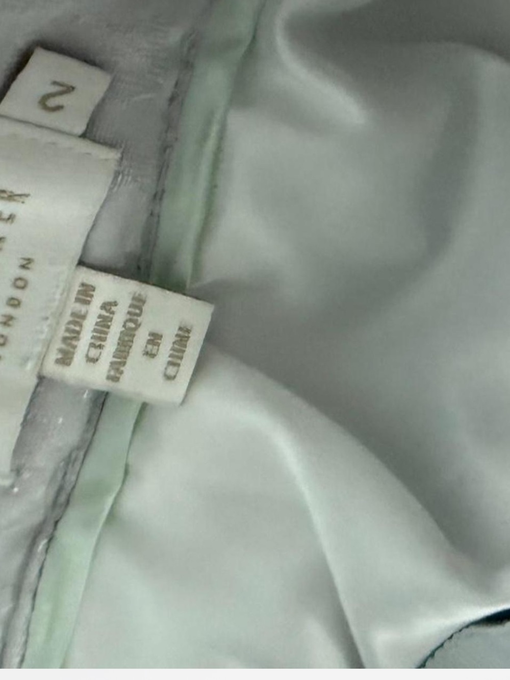 Ted Baker London Gray Floral A-Line Skirt - Picture 3 of 4